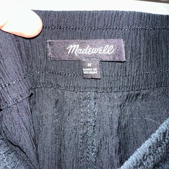 Madewell Black Dress Pants with Wide Legs - Picture 2 of 3